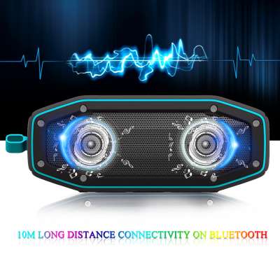 Bluetooth Speaker Outdoor Waterproof Portable Speaker 10W Sound Box Music Column Wireless Loudspeaker Subwoofer HD Bass Stereo